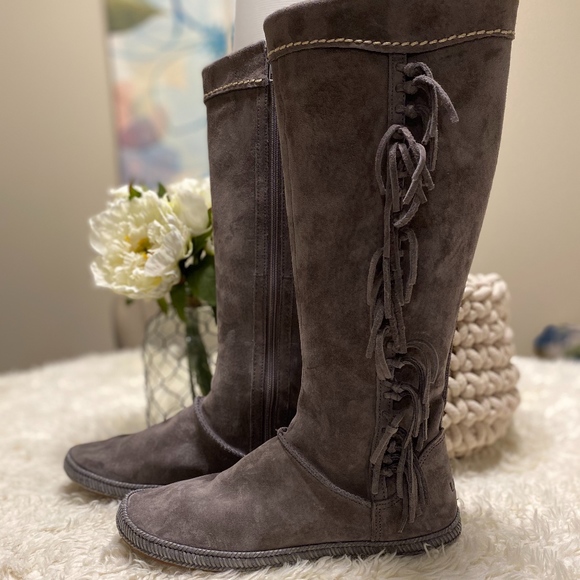 ugg tall moccasin boots